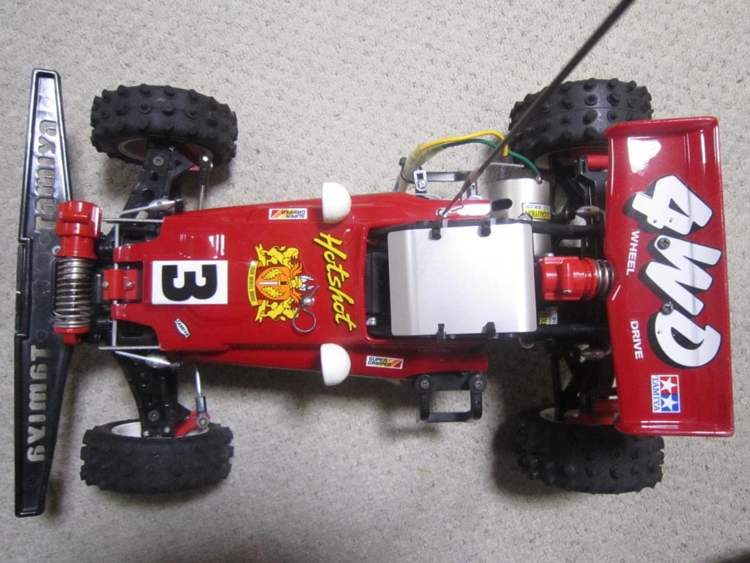 かっちゃん　1/10 完全動作品 ホットショット 2.4GHz 動作保証