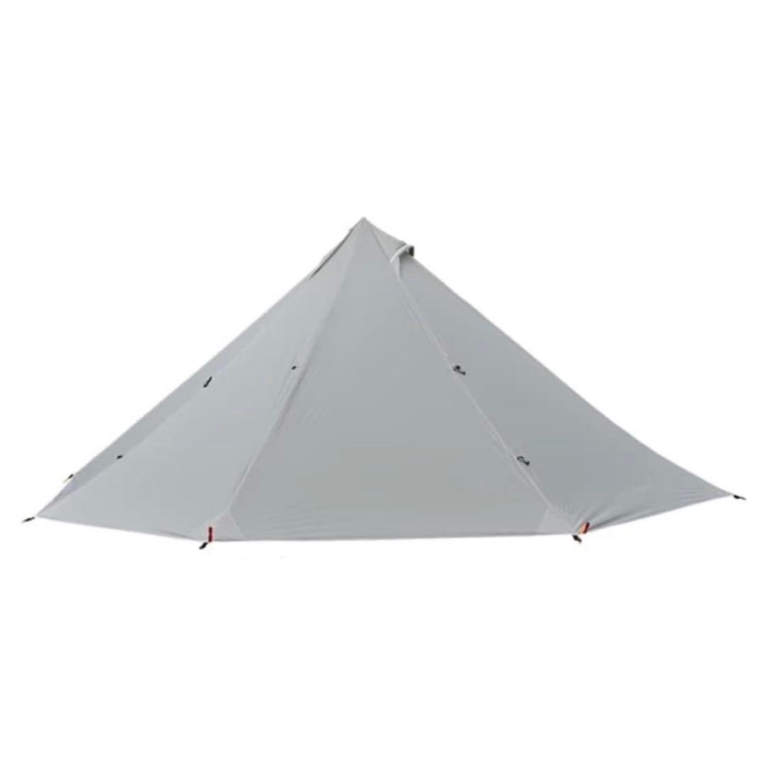 Unafreely ワンポールテント グレー シルナイロン