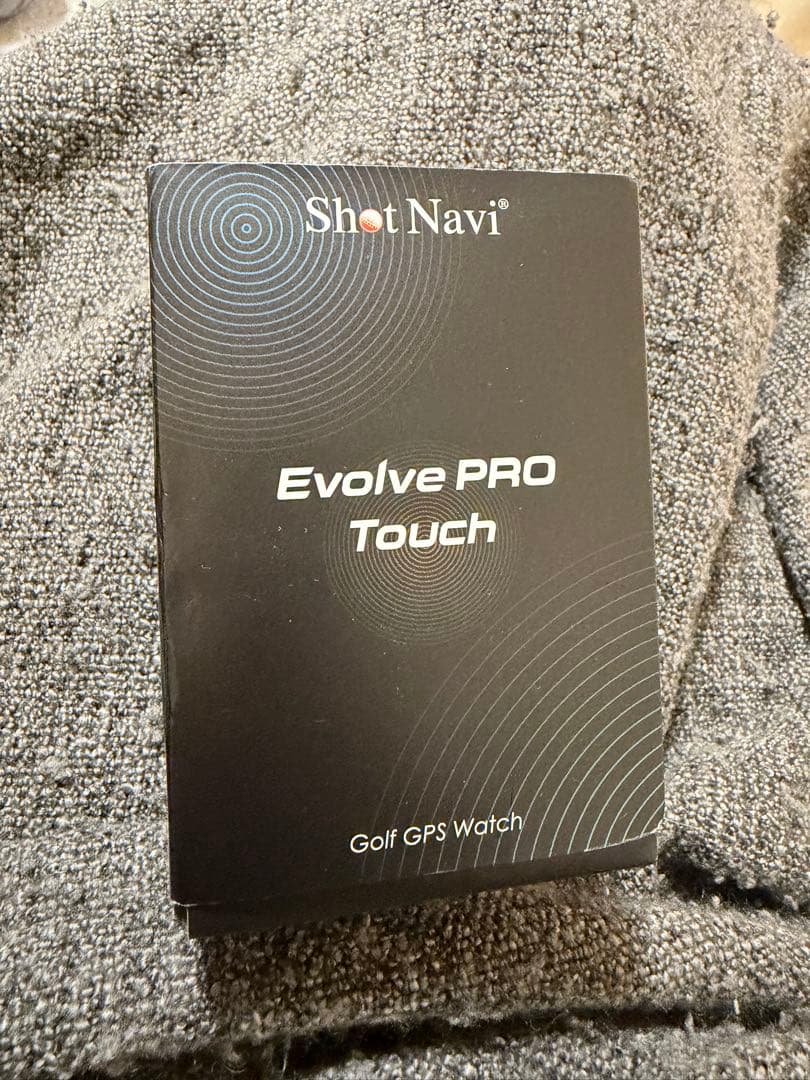 Shot Navi Evolve PRO Touch（ショットナビ）GPS腕時計