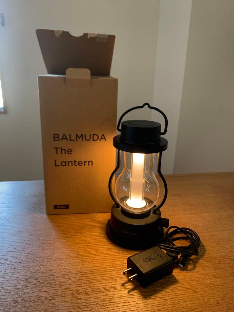 BALMUDA クラシックスタイル ランタン ブラック