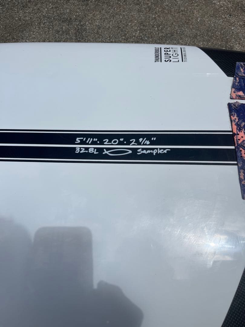 Sampler 5'11\" ショートボード