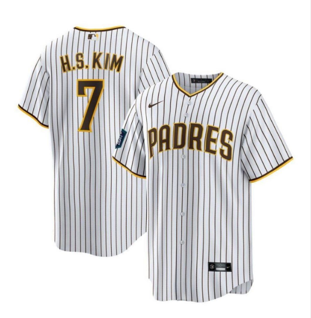 MLB ソウルシリーズ　パドレス　ジャージ　キム・ハソン　M ダルビッシュ
