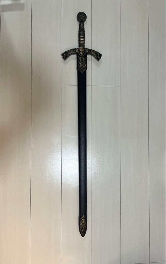 【模造刀　西洋剣】ナイトテンプラーソード　ステンレス鋼刃