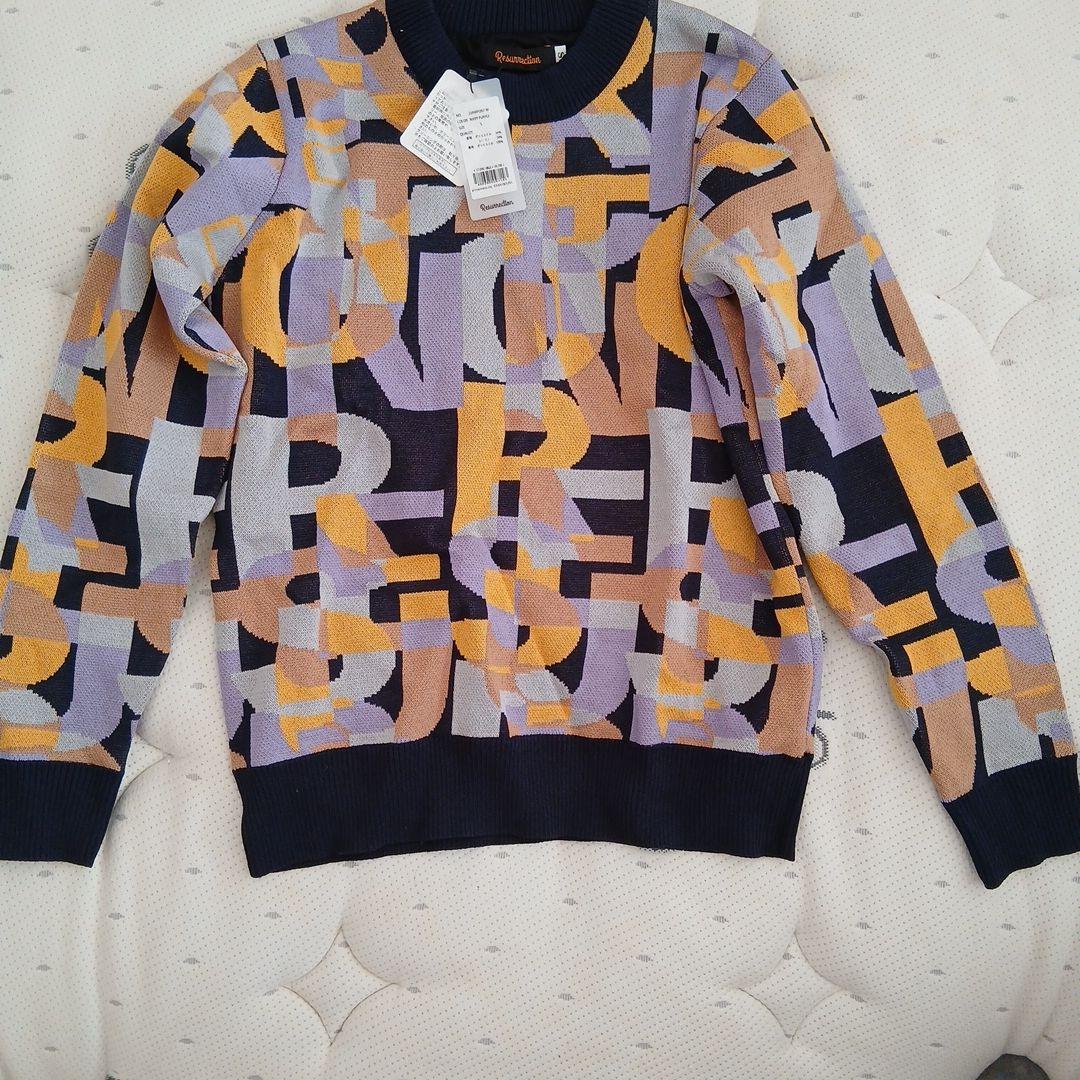 レザレクションRESURRECTIONの防風ニット