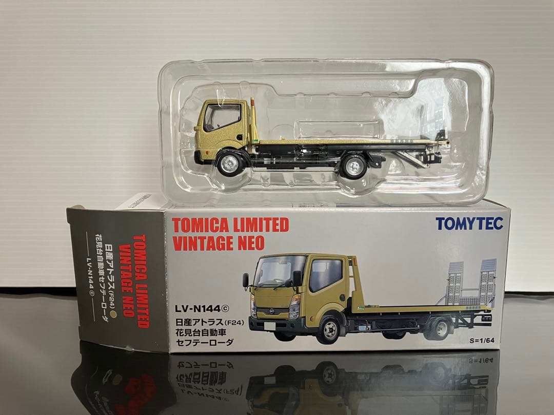 TOMYTEC トミカ LV-N144 金色トラック