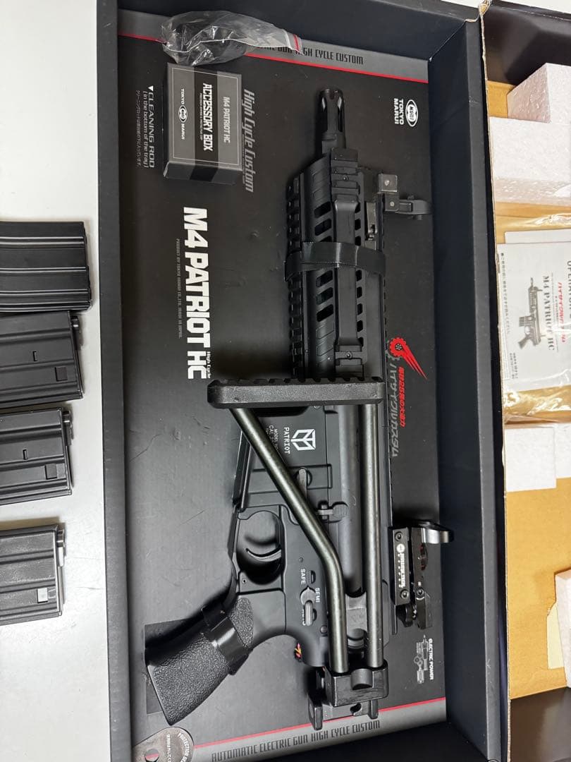 東京マルイ M4 PATRIOT HC フルセット 箱付き 動作良好