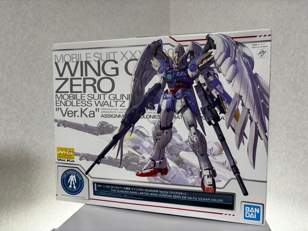 MG XXXG-00W0 ウイングガンダムゼロEW Ver.Ka(クリアカラー)