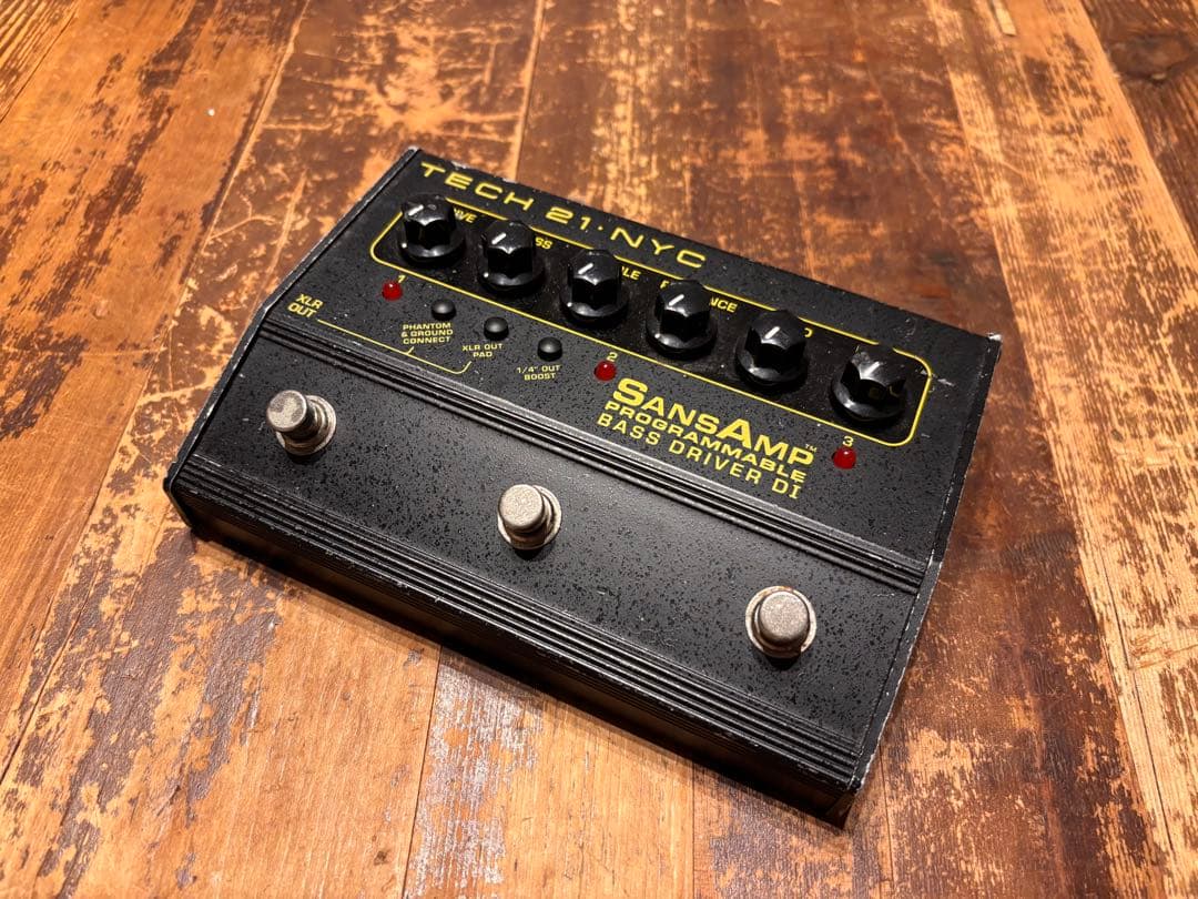 ベース Tech 21 NYC SansAmp Prg. Bass D DI