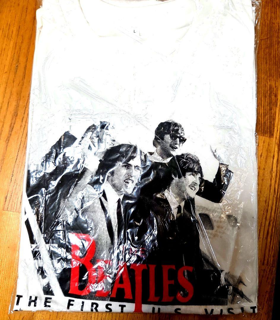 ザ・ビートルズ Tシャツ Lサイズ 初の全米訪問の非売品Tシャツ