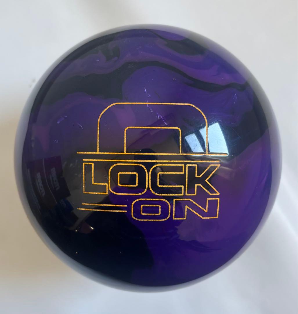 ストーム ロックオン ボウリングボール 15.2ポンド プラグ済