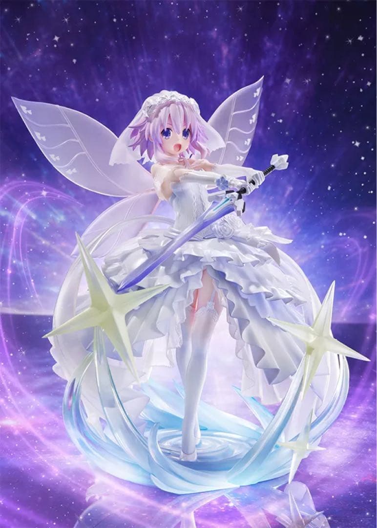 超次元ゲイム 1/7 フィギュア ネプテューヌ リトルパープルver.DVD付き