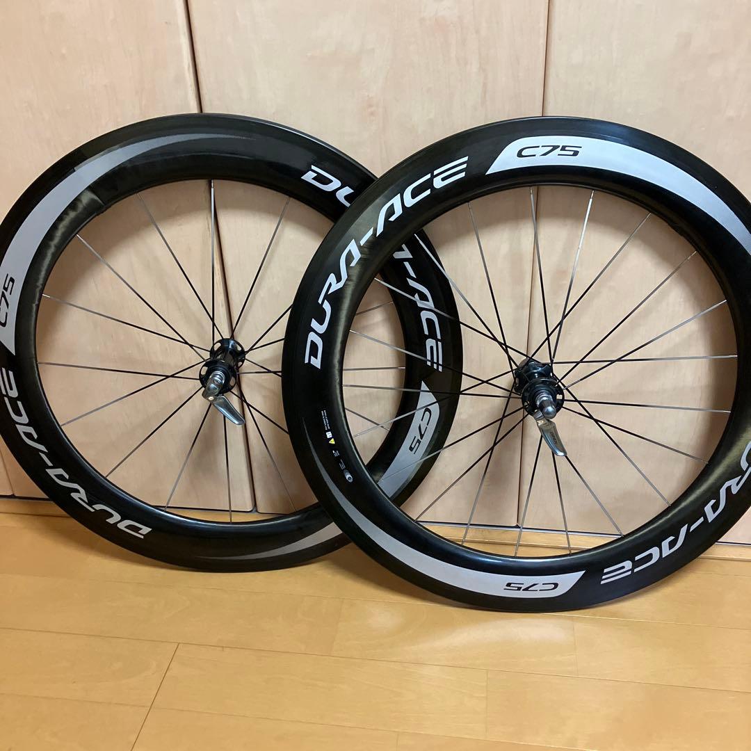 DURA-ACE C75 チューブラーホイール 前後セット700C