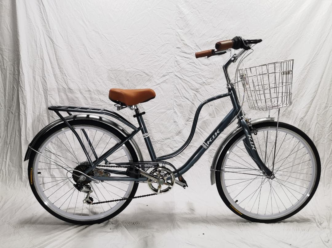 在庫処分超お得 新品KF24 自転車 シティサイクル シマノ製7段5