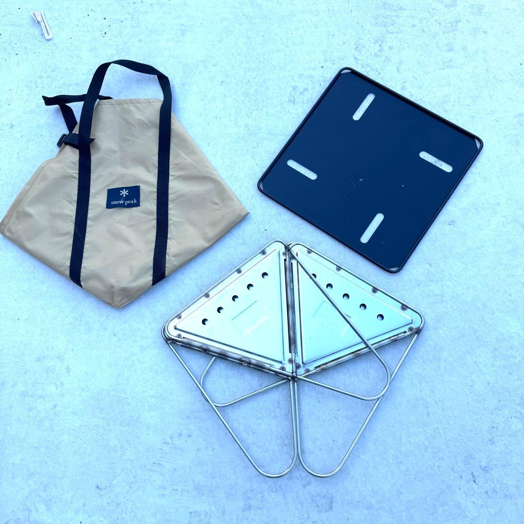 【貴重】 ヘッドクォーター製 スノーピーク 焚火台S  peak 日本製