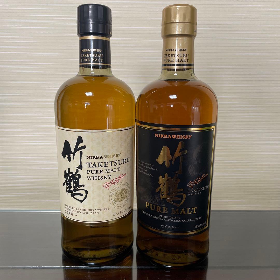 NIKKA 竹鶴 ピュアモルトウイスキー 700ml 2本セット