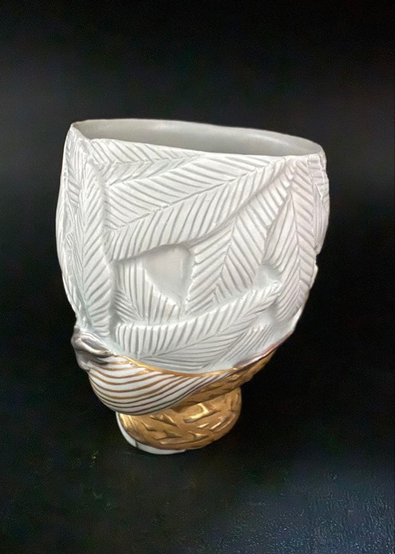 植葉香澄　龍盃　共箱、共布、栞　ぐい呑