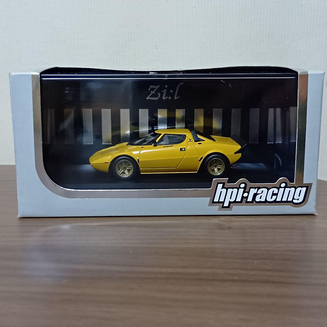 1/43 ランチア ストラトス hpi racing ストラダーレ(イエロー)