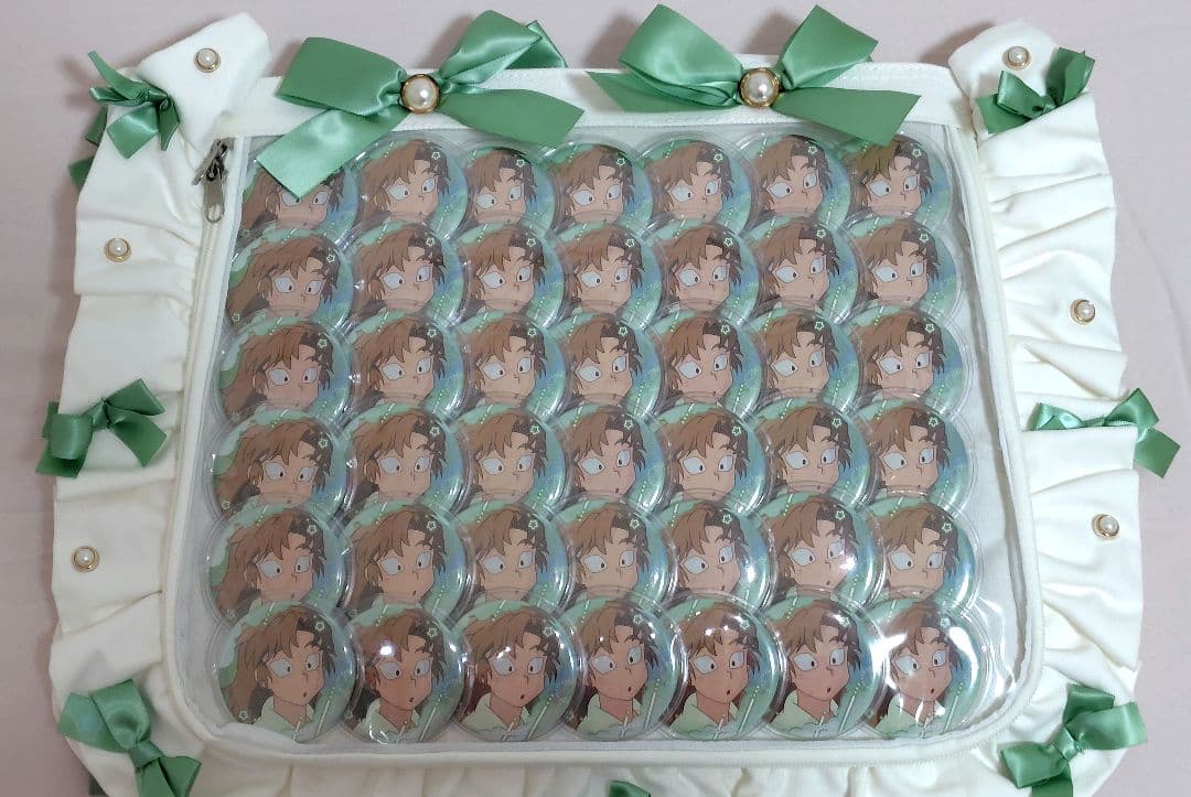 善法寺伊作 痛バッグ 百面相缶バッジ 寝巻き姿の段