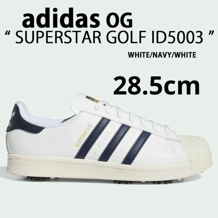 adidas SUPERSTAR GOLF ID5003 ホワイト/ネイビー