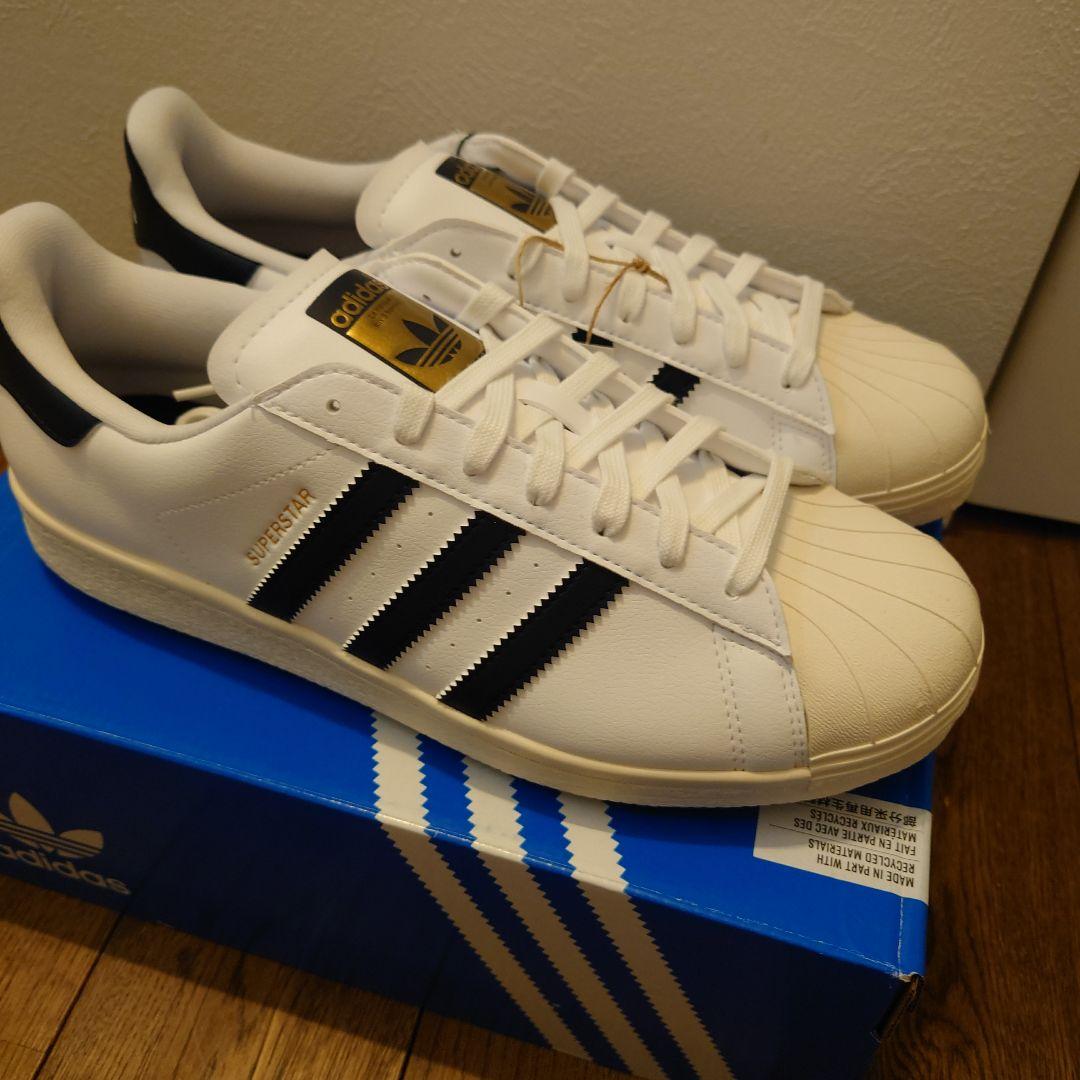 adidas SUPERSTAR GOLF ID5003 ホワイト/ネイビー