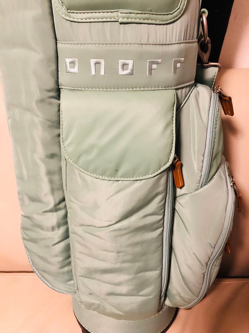 【送料込み】廃盤人気　オノフ　ONOFF キャディバッグ　ゴルフバッグ