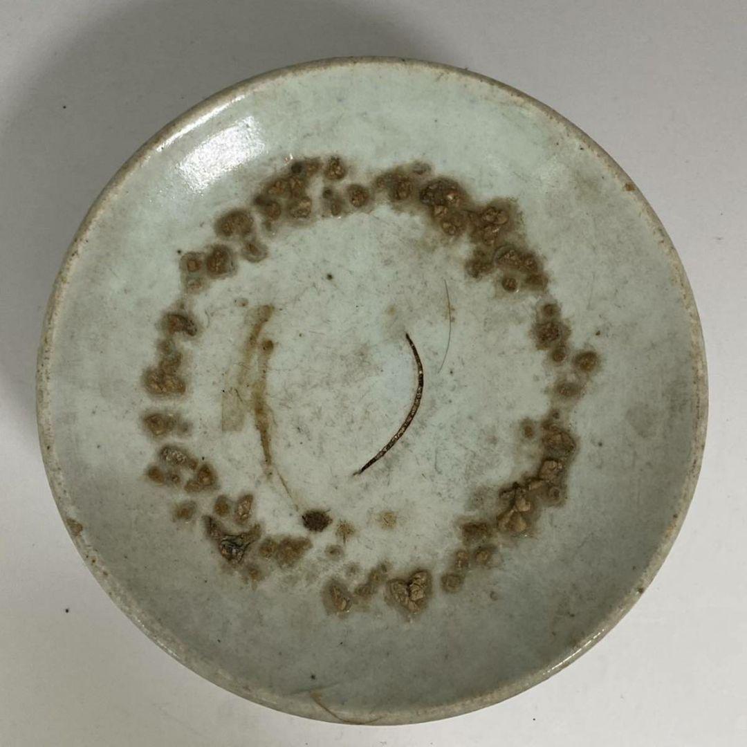 朝鮮 李朝 白磁台皿 祭祀 供物 陶磁器 仏像 台座 仏教美術 骨董 古美術