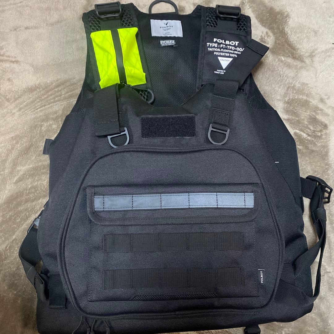 BYCRUISE ブラック ライフジャケット