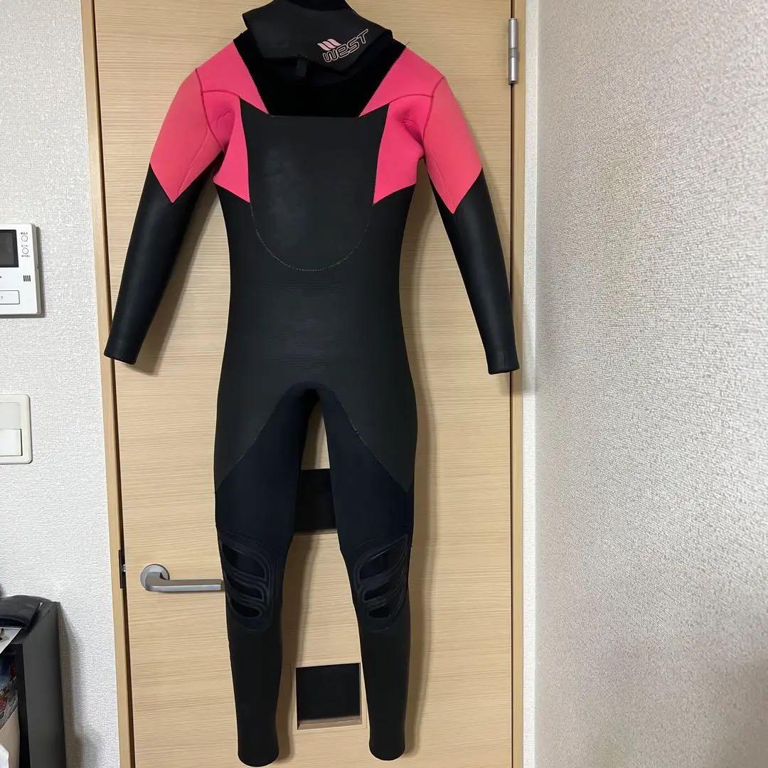 サーフィン　ウエットスーツ　WEST レディース5/3ミリセミドライ