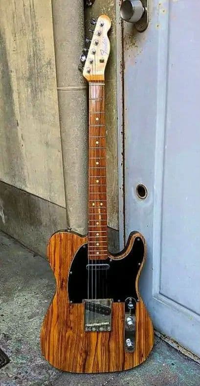 FENDER JAPAN　2006年30本限定　TL-ZEBRAホンジュラスマホ