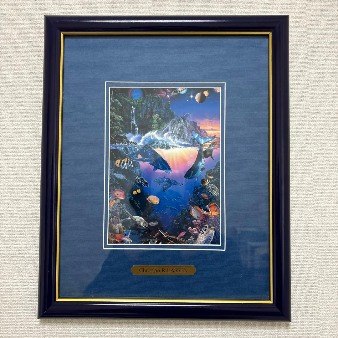 こ*う様 ラッセン　THE COSMOS コスモス　版画　絵画　シルクスクリーン