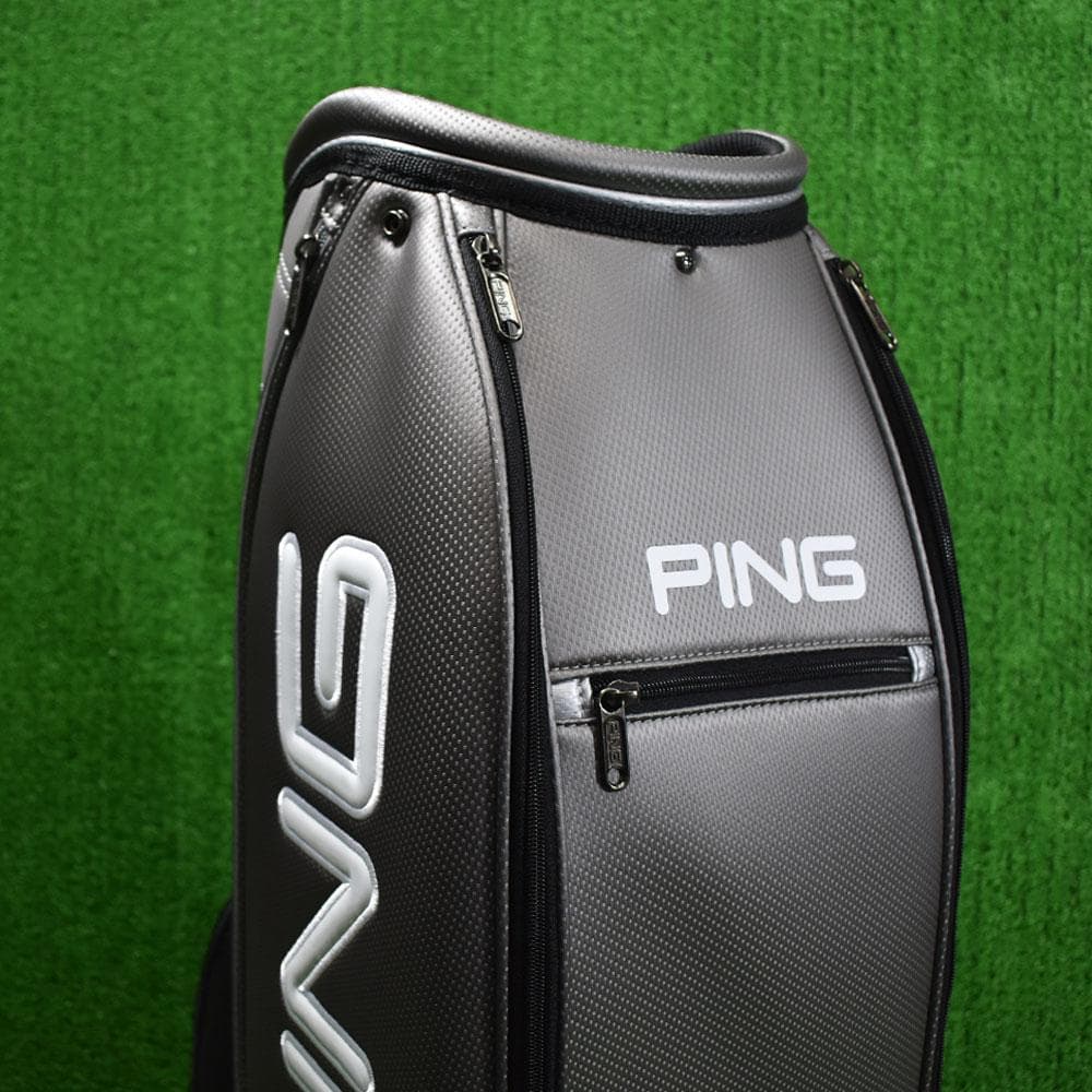 PING GOLF/ピン ゴルフ キャディバッグ９型【黒/グレー】新品！