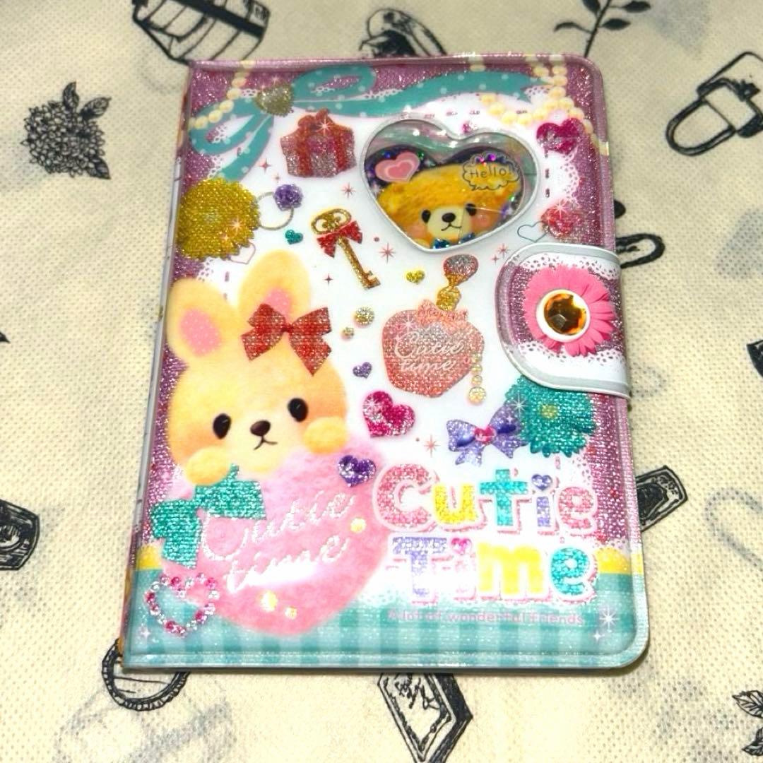 シール帳　当時物　平成　シールバインダー　cutie time シール付き