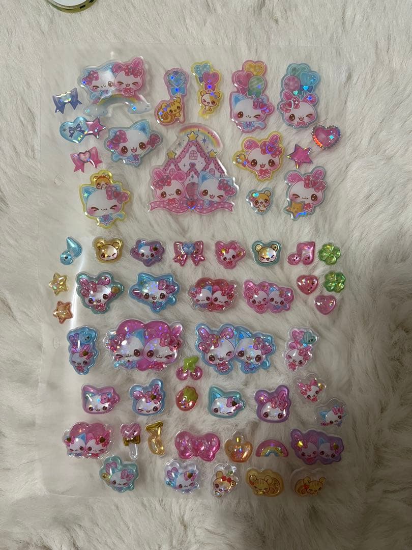 シール帳　ぷくぷくシール