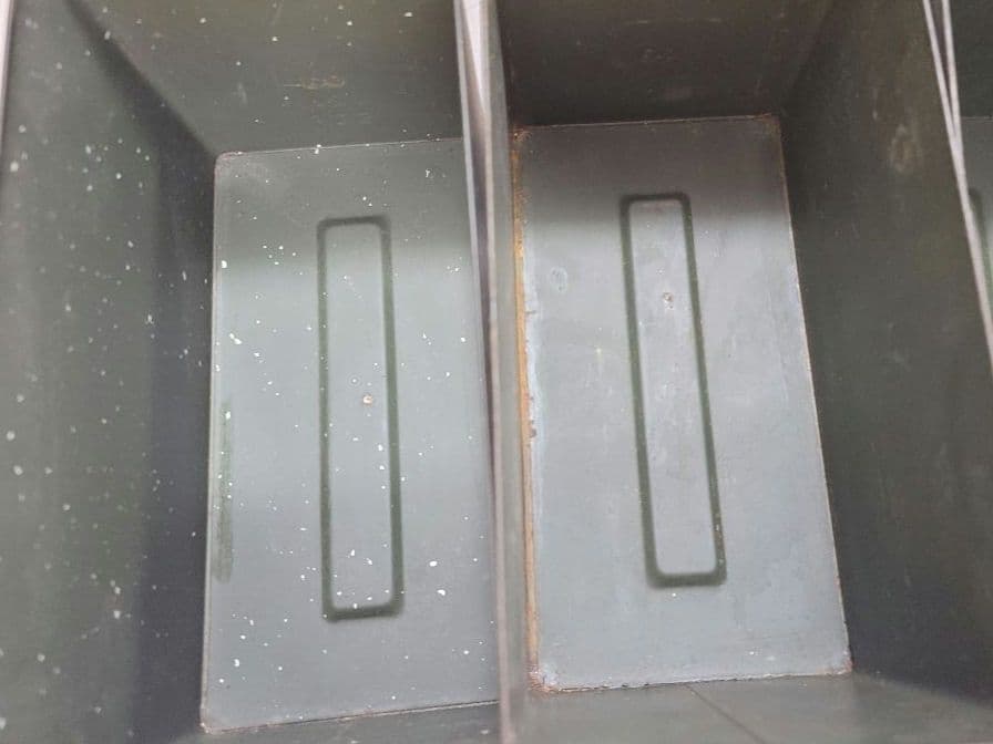 【20年モノ】アメリカ軍　アーモ缶　３個セット弾薬箱　米軍放出品　本物