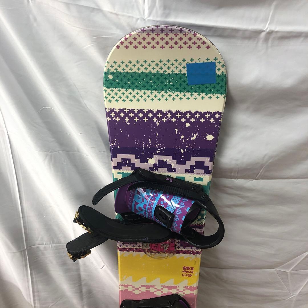 シークレットガーデン　ビンディング付き　スノーボード　スノボ　138　H