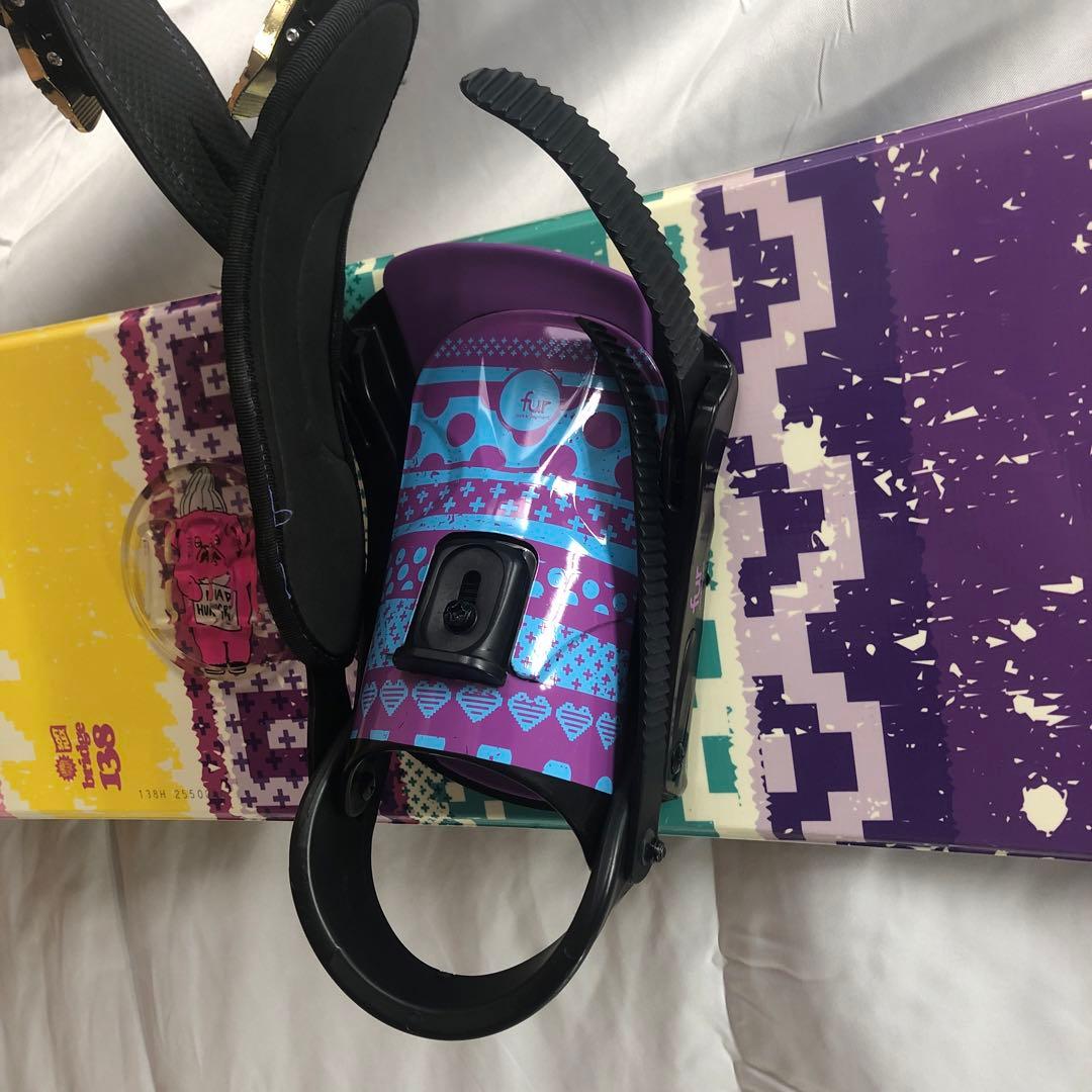 シークレットガーデン　ビンディング付き　スノーボード　スノボ　138　H