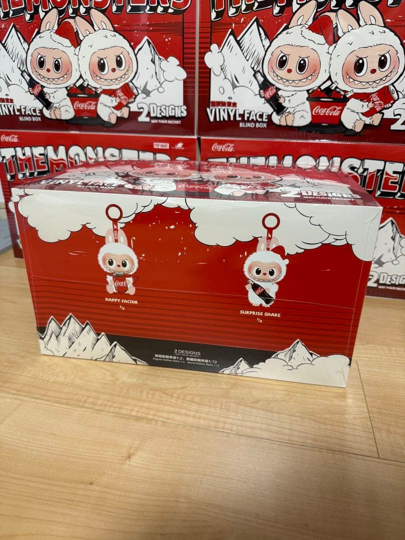 新品正規品THE MONSTERS コカ・コーラ シリーズ ぬいぐるみ 6箱