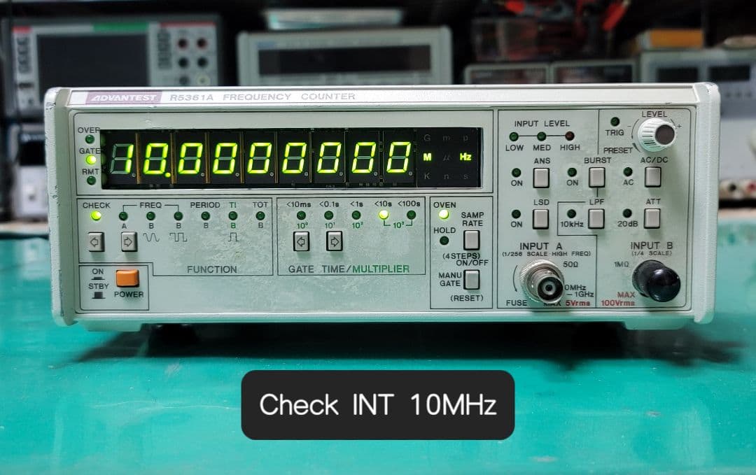 ADVANTEST R5361A 0.2mHz-1000MHz 周波数カウンター