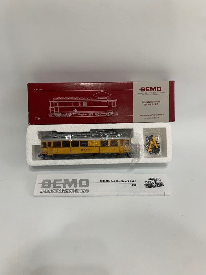【付属品未開封】Bemo 1268 160 ABe4/4 30 ベルニナ　HOm