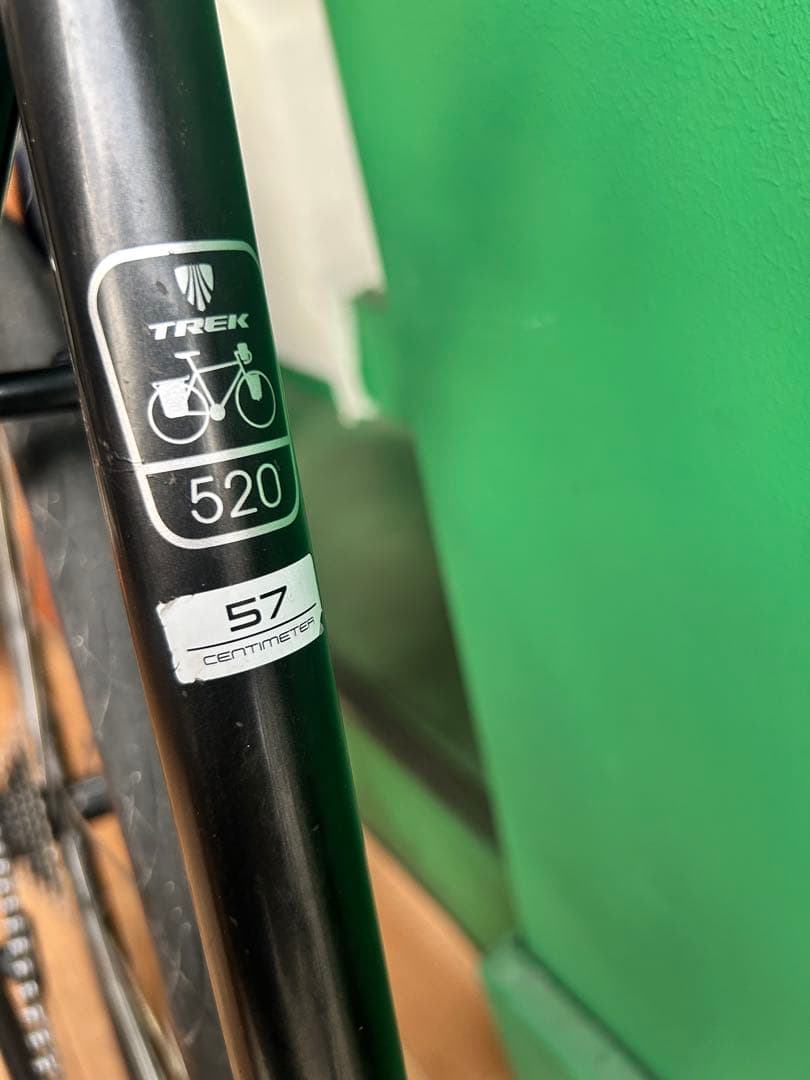 No.518 旧車 ビンテージ ロードバイク TREK フレーム520クロモリ