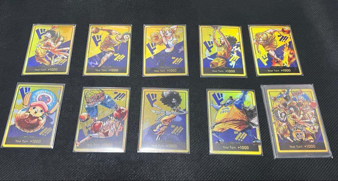 ぎ*号様 ONE PIECE レイカーズ　カード 10枚セット