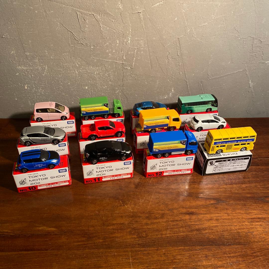 東京モーターショー開催記念トミカ 12台 箱付き未使用品