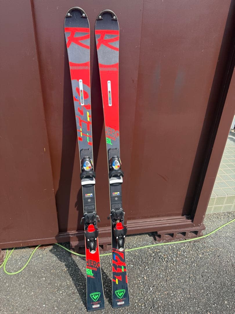 ロシニョール　アスリートSL157 特注リフトアッププレート　基礎スキー使用