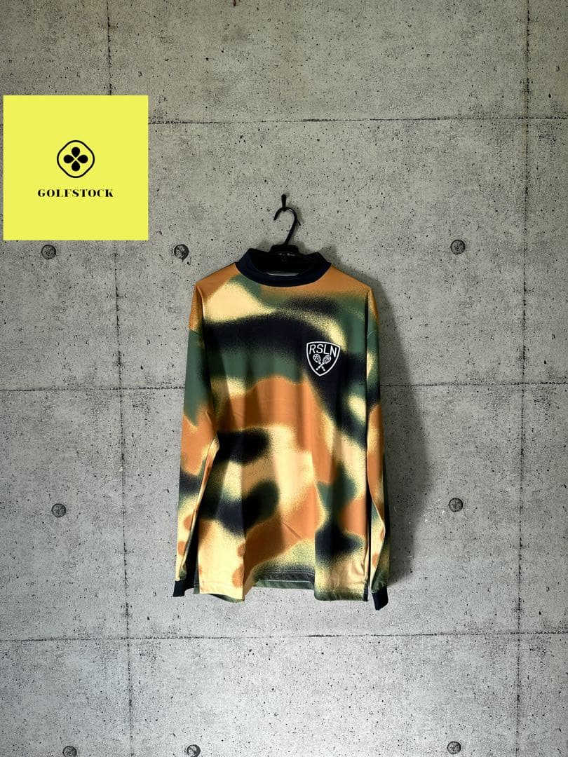 【新品未使用】サイズ5 メンズ モックネックシャツ ラッセルノ 1644