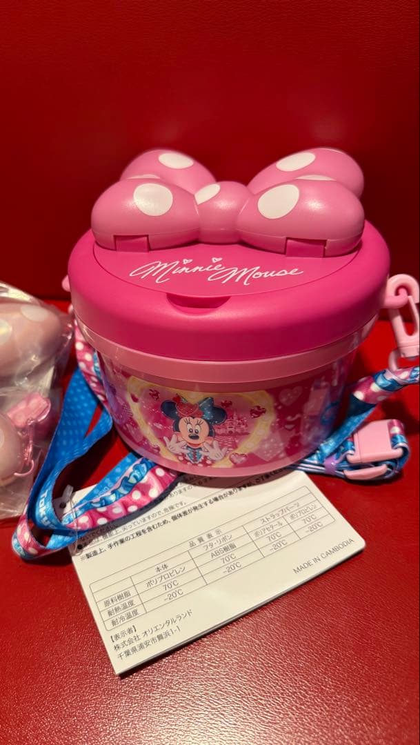 ミニーのファンダーランド　パルパルーザ　ポップコーンバケット