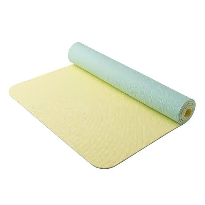【新品】SUKALA リバーシブルヨガマット 6mm レモンライム