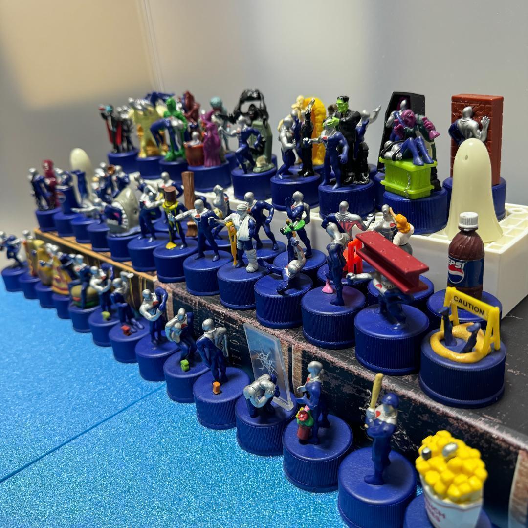 コンプリート ペプシマンキャップ 第1弾 ~ 第5弾全種 PEPSI【1998】