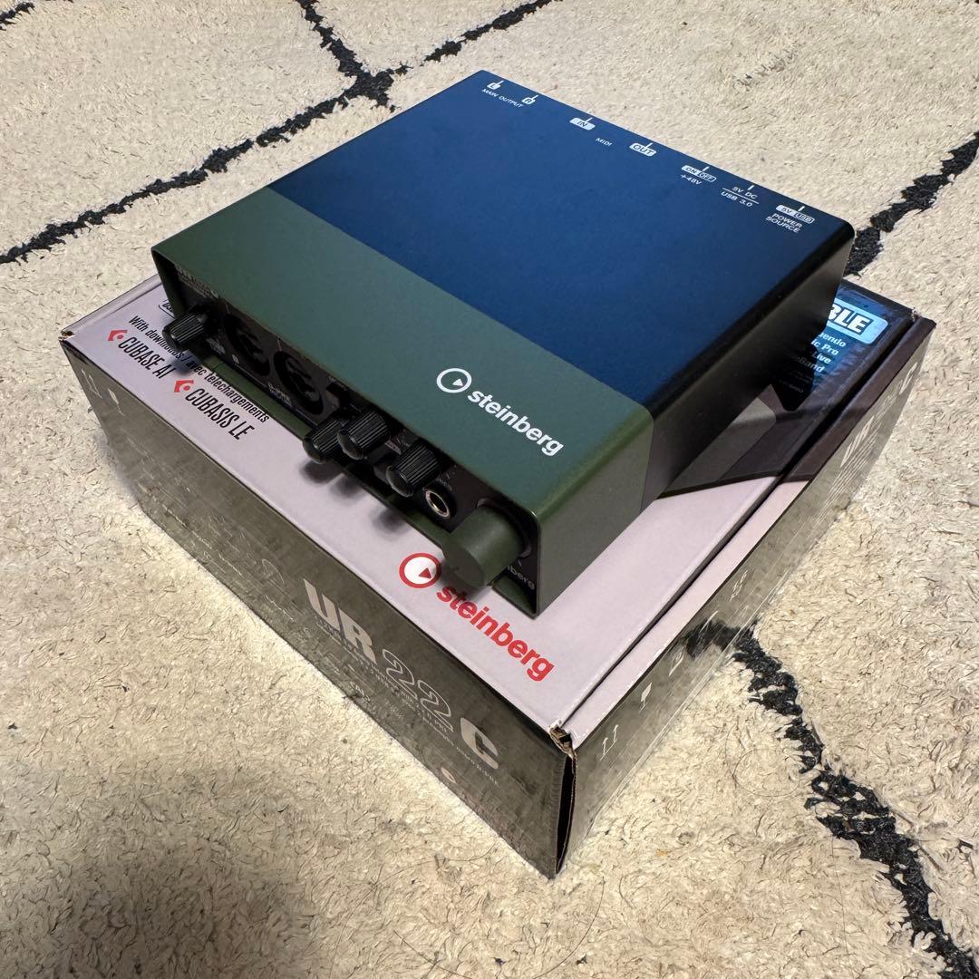 DJ機材 YAMAHA Steinberg UR22C