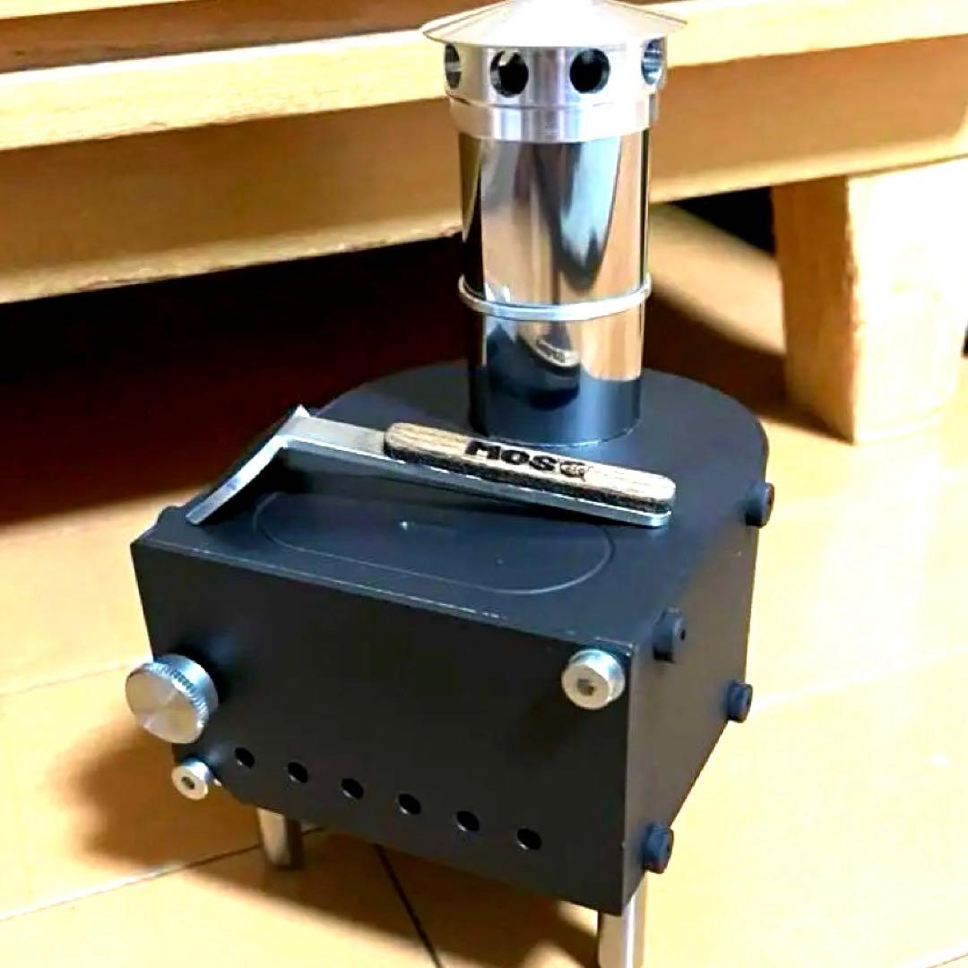 【新品　未使用】薪ストーブ型 蚊取り線香 ホルダー