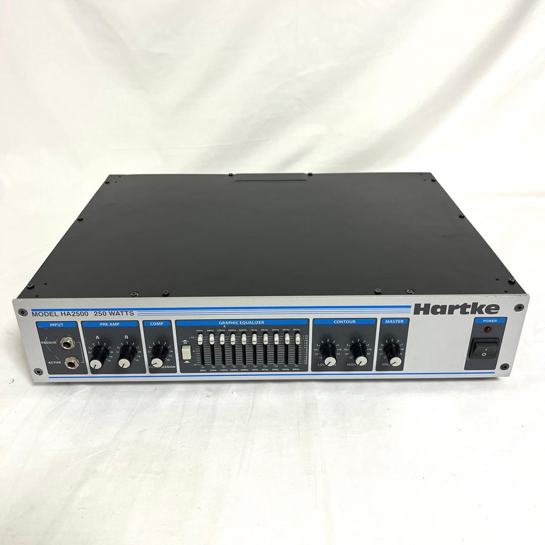 Hartke ベースアンプヘッド HA2500ハートキー グラフィックイコライザ